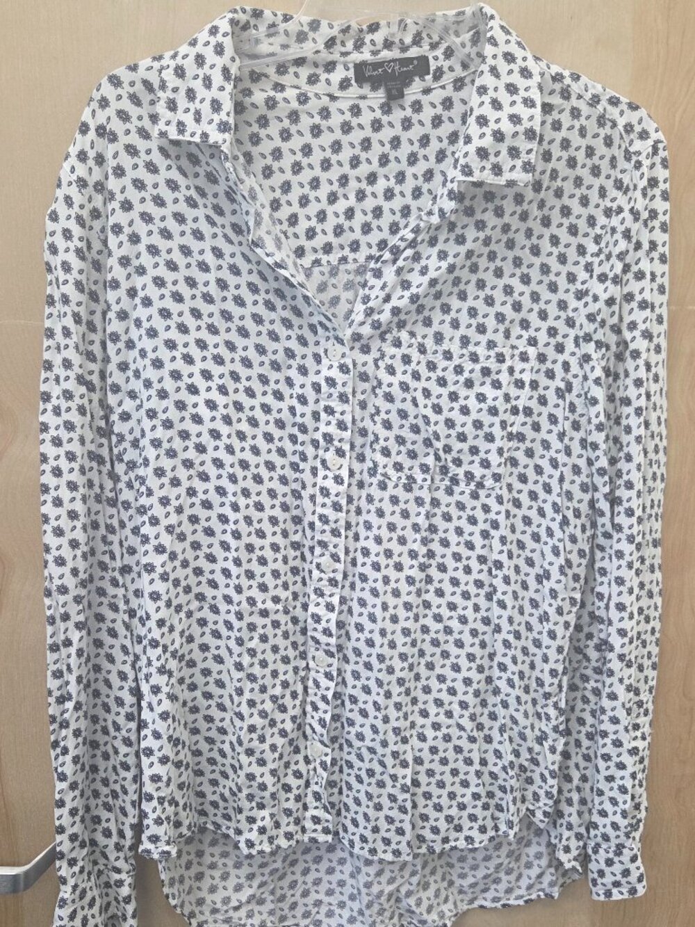 Women's Velvet Heart XL Button Down
